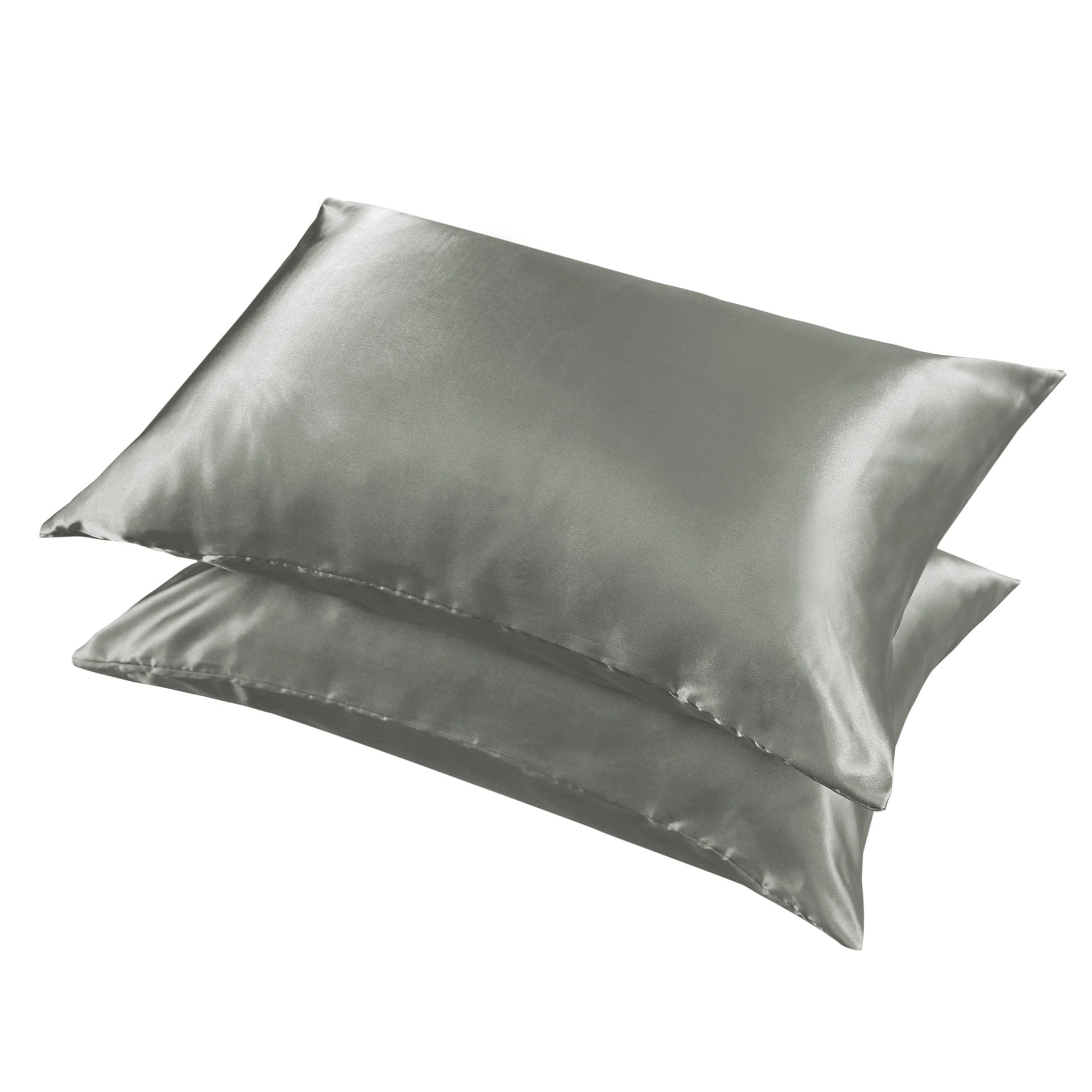 2 Pack Satin Silk Pillowcase / Pillow Cover