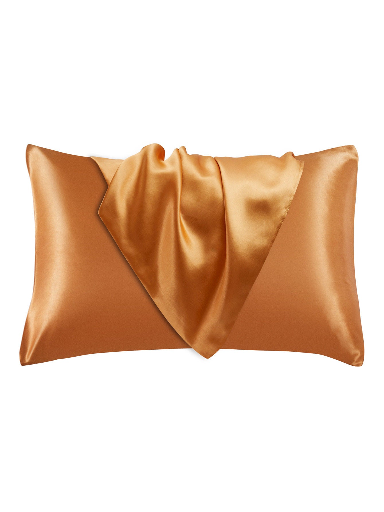 2 Pack Satin Silk Pillowcase / Pillow Cover